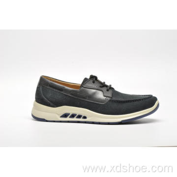 Air ventilation sporty casual lace up mens